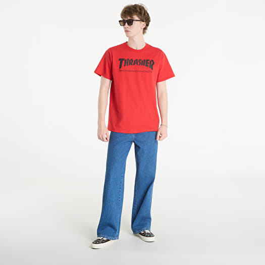 Sweat-shirt Thrasher Magazine Skate Mag logo col rond taille