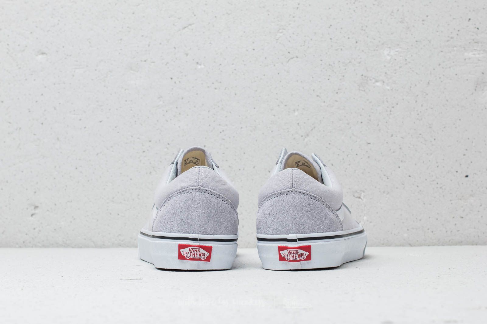 Vans old skool gray dawn & true white womens shoes discount