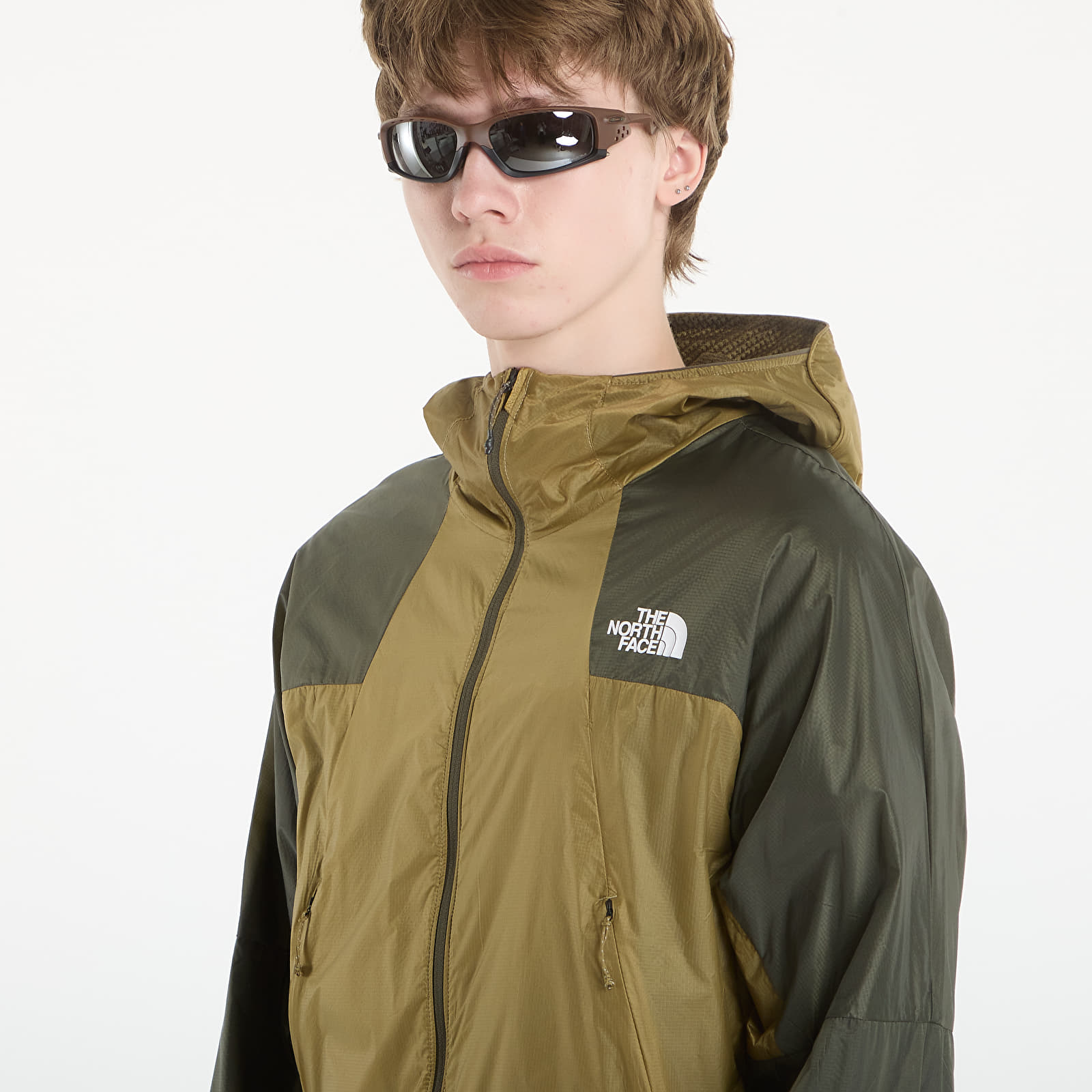 Треньорски якета The North Face M Ridgelite Futurefleece Wind Jacket Cedar/ New Taupe Green