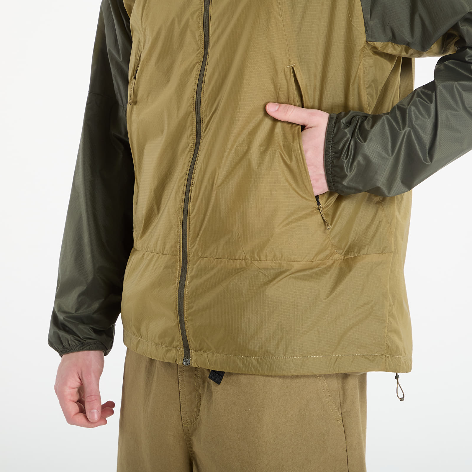 Треньорски якета The North Face M Ridgelite Futurefleece Wind Jacket Cedar/ New Taupe Green