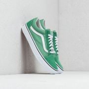 Vans Old Skool Deep Grass Green/ True White