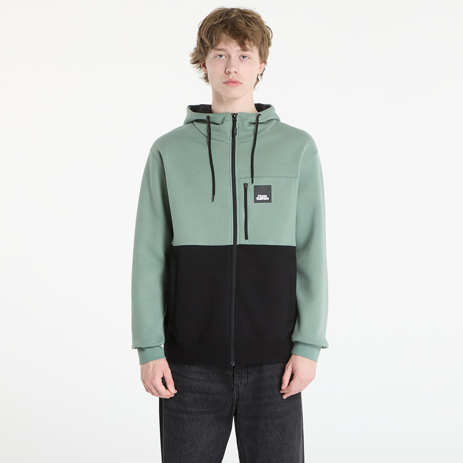 Felpe Horsefeathers Vick Sweatshirt Iceberg Green/ Black