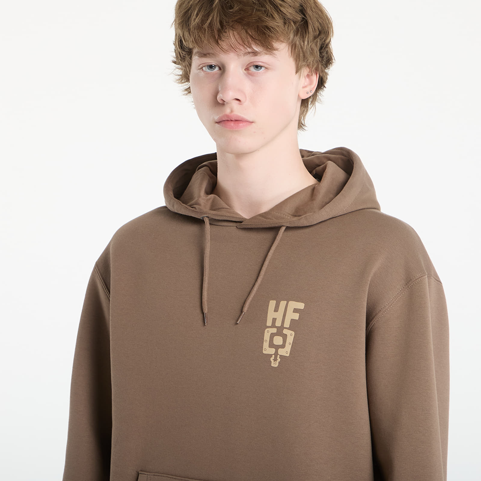 Mikiny Horsefeathers Pedal Sweatshirt Fossil