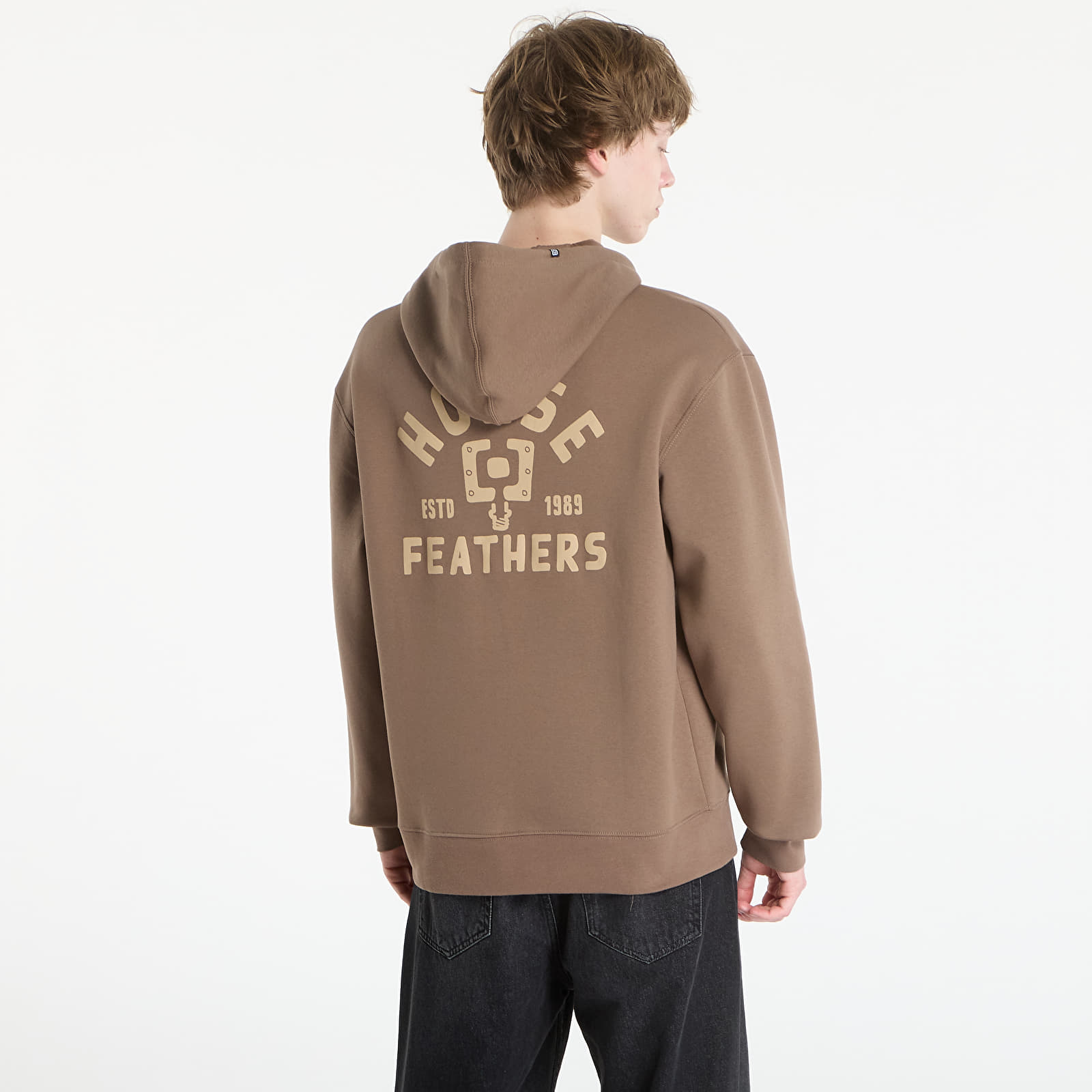 Mikiny Horsefeathers Pedal Sweatshirt Fossil