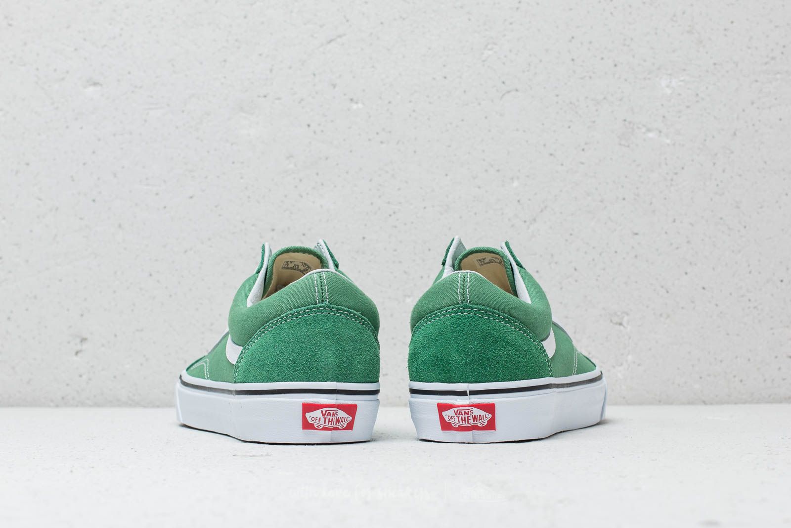 Shoes Vans Old Skool Deep Grass Green True White Footshop