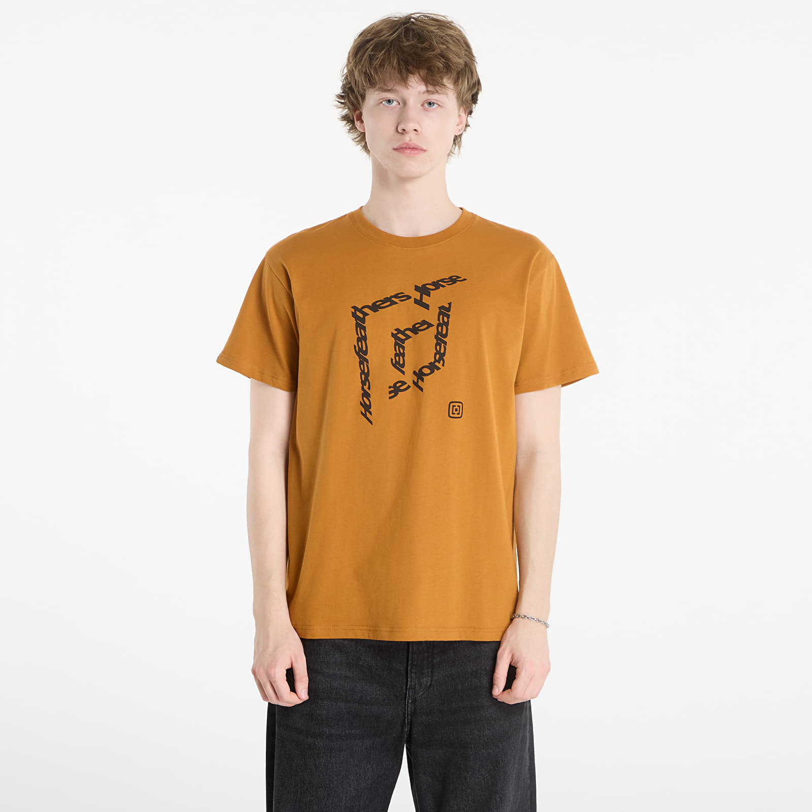 T-Shirts Horsefeathers Cube T-Shirt Pumpkin