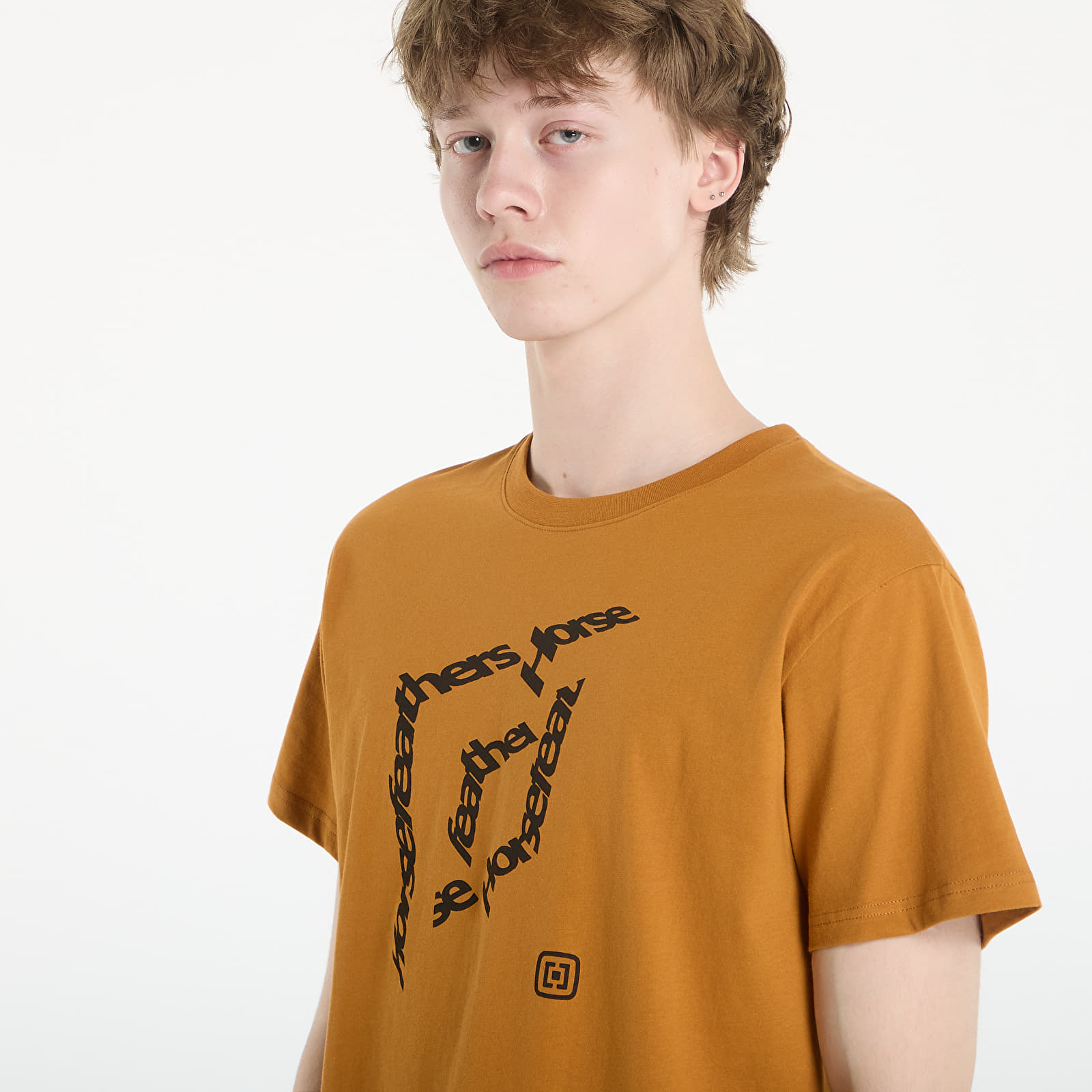 T-Shirts Horsefeathers Cube T-Shirt Pumpkin