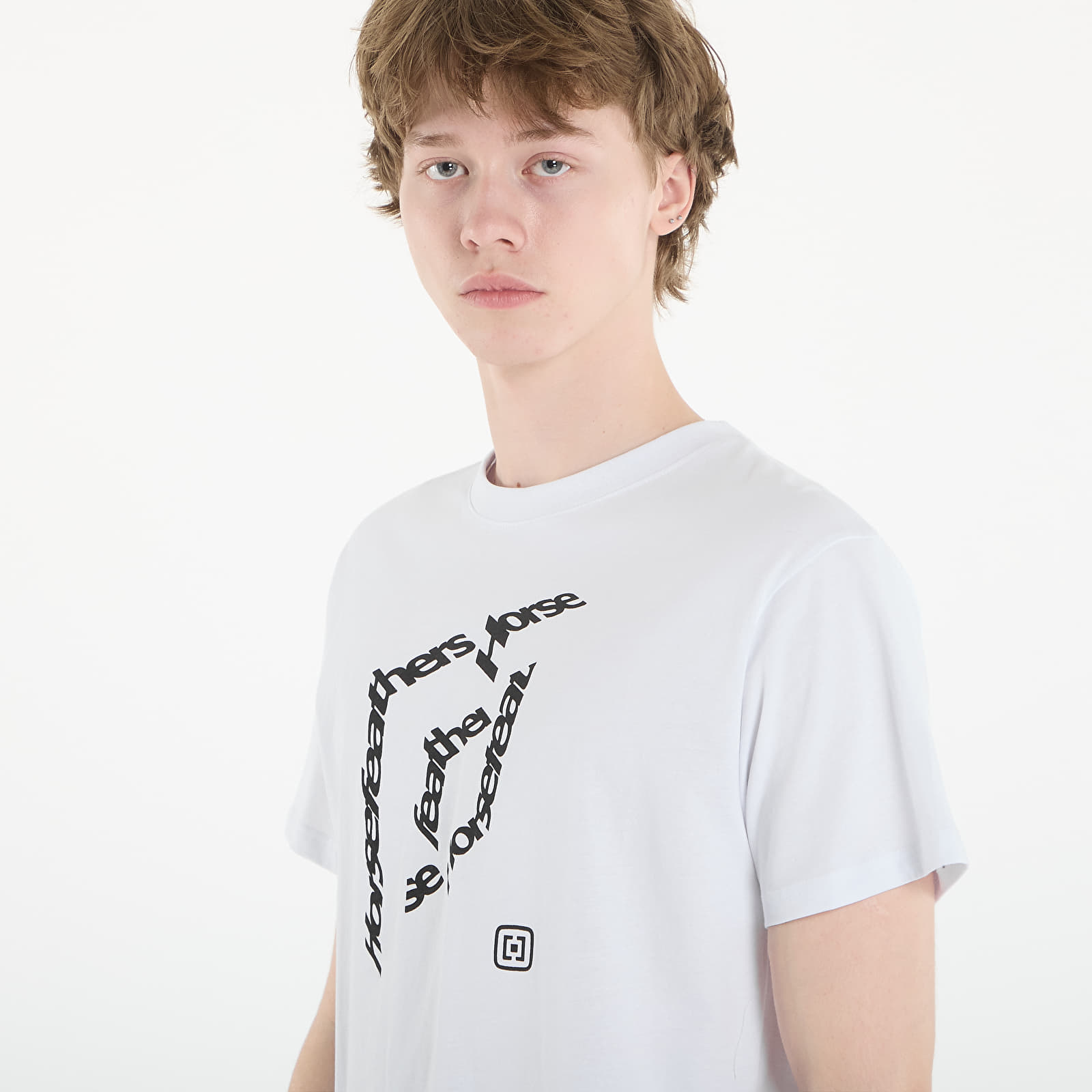 T-shirts Horsefeathers Cube T-Shirt White