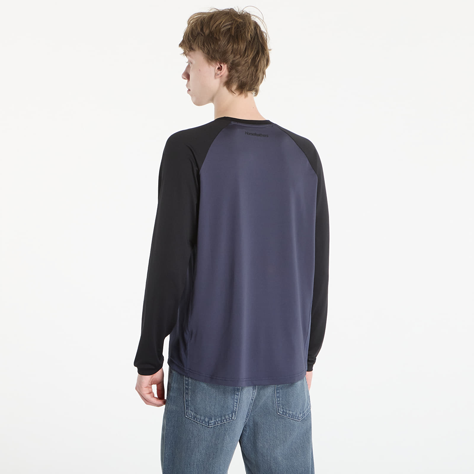 Dresy Horsefeathers Spike Ls Bike Jersey Indigo/ Black