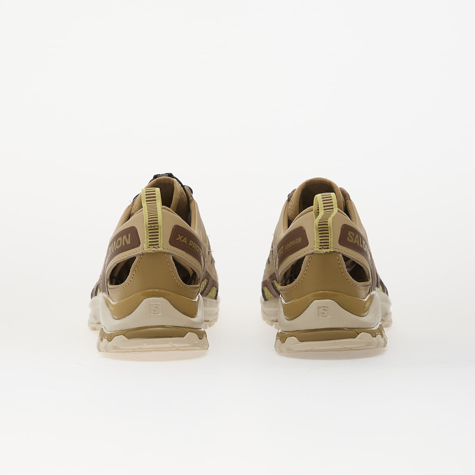 Ανδρικά παπούτσια Salomon Xa Pro 3D Amphib Safari/ Kelp/ Mustan