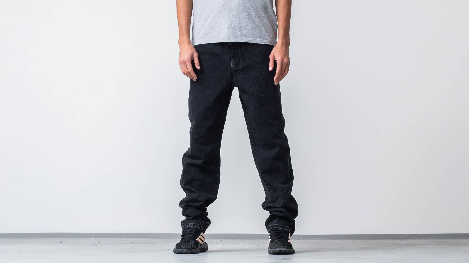 Džíny a kalhoty A.P.C. Baggy Jeans Off Black