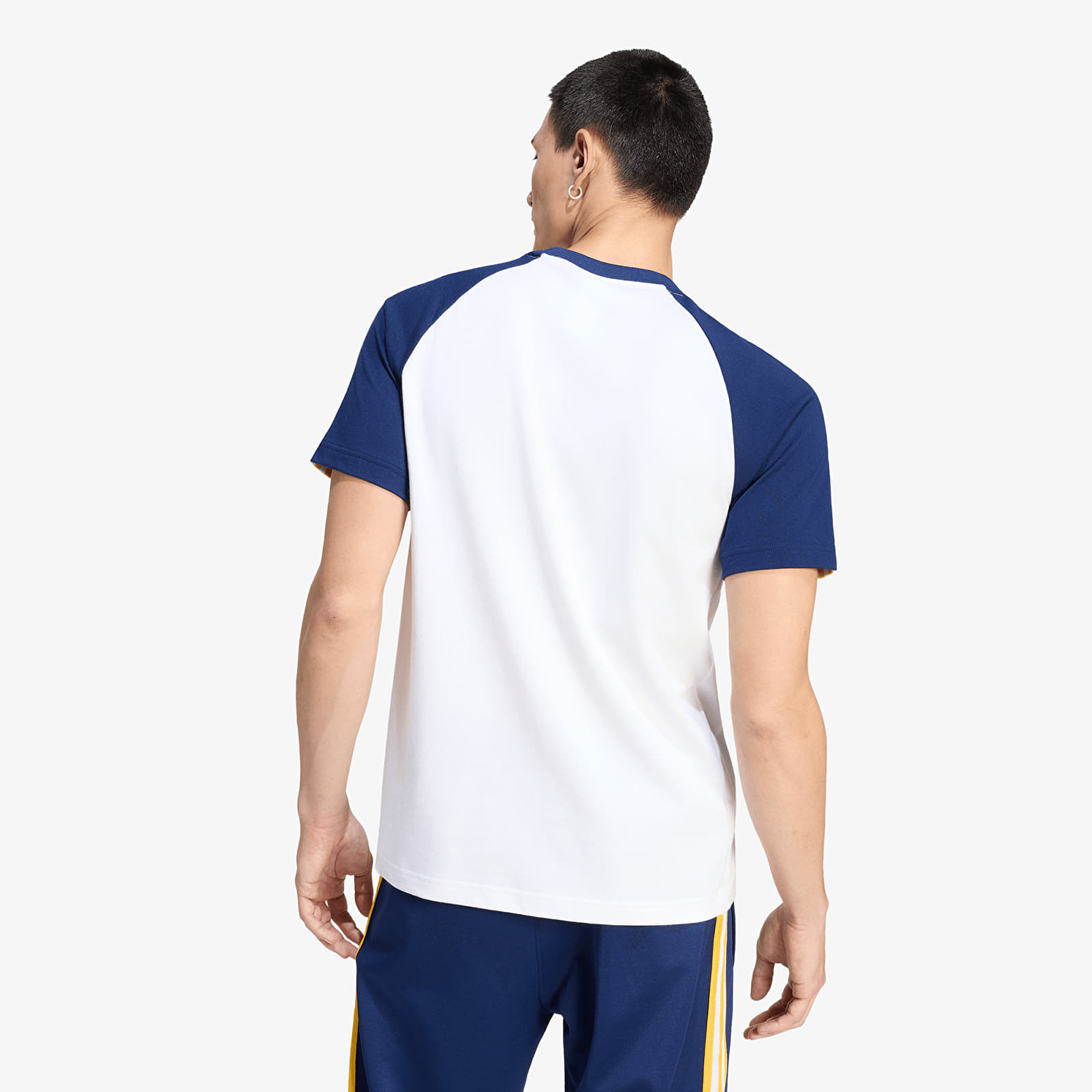 T-shirts adidas Real Madrid Originals T-Shirt White/ Dark Blue