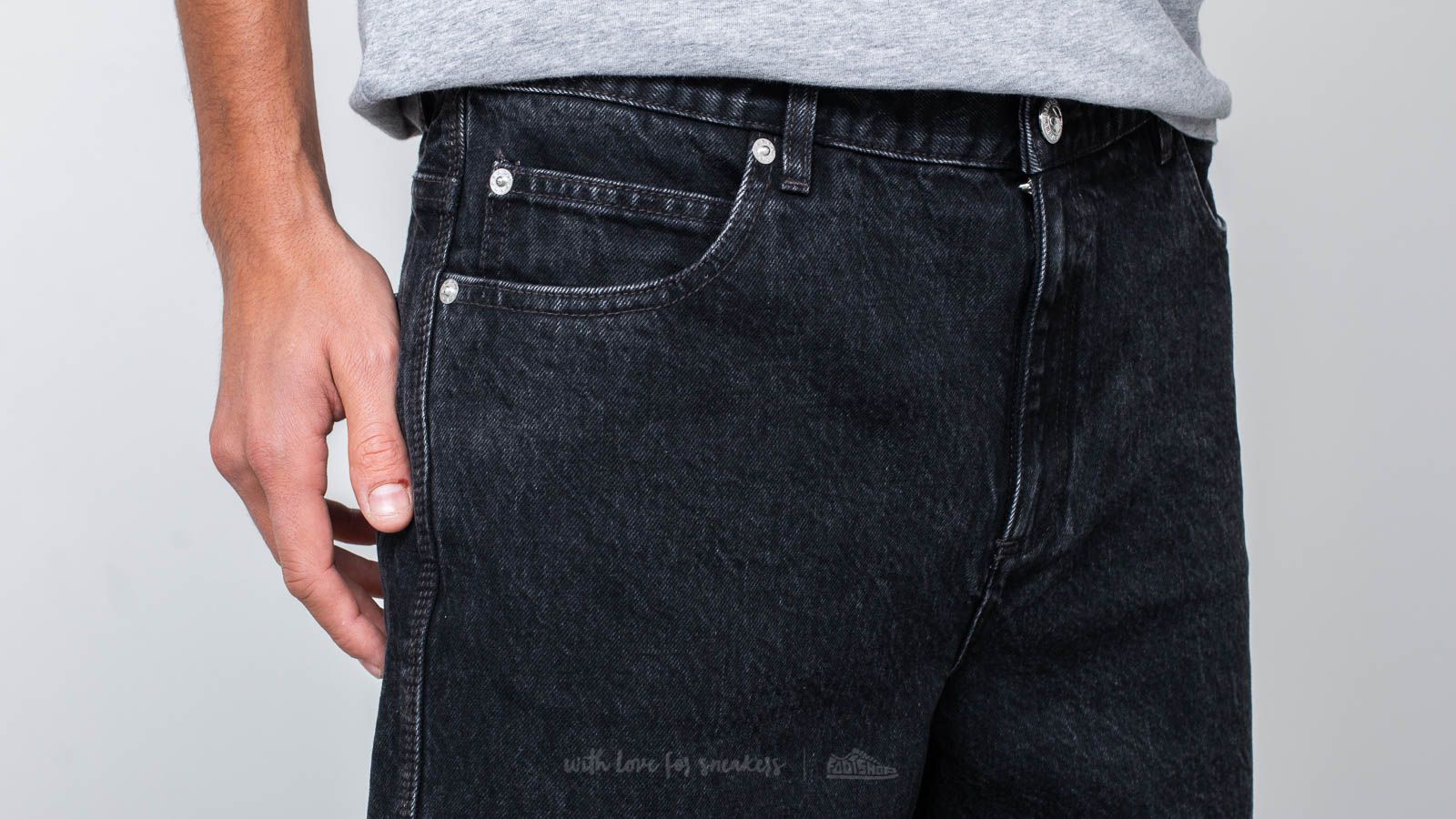 Džíny a kalhoty A.P.C. Baggy Jeans Off Black