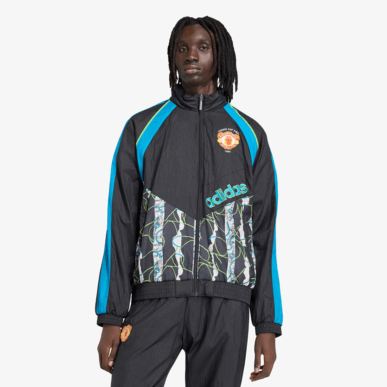 Fepa adidas Manchester United Woven Track Top 90 Back
