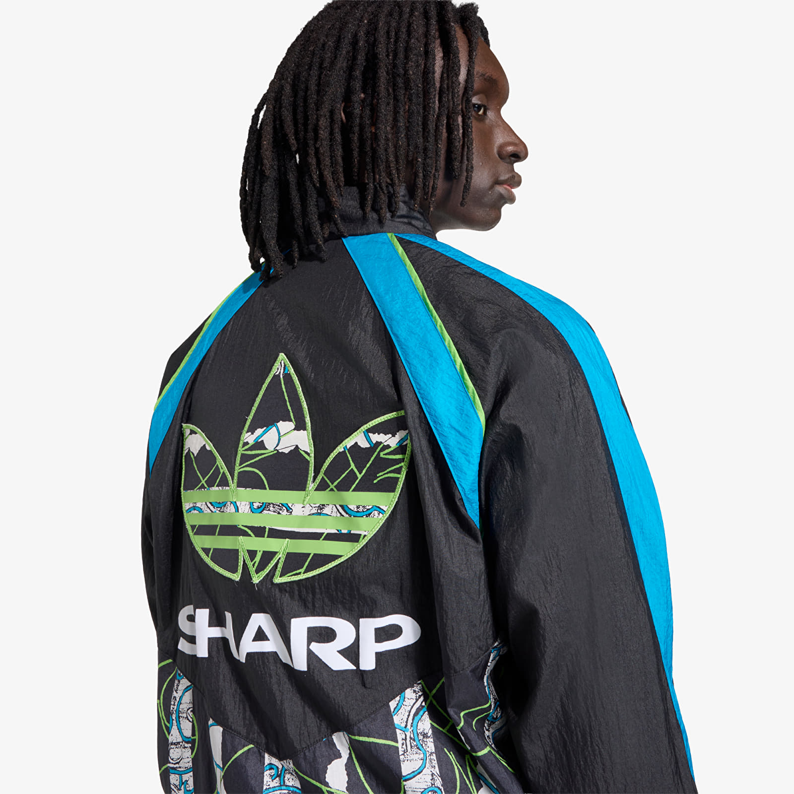 Bluzy adidas Manchester United Woven Track Top 90 Black