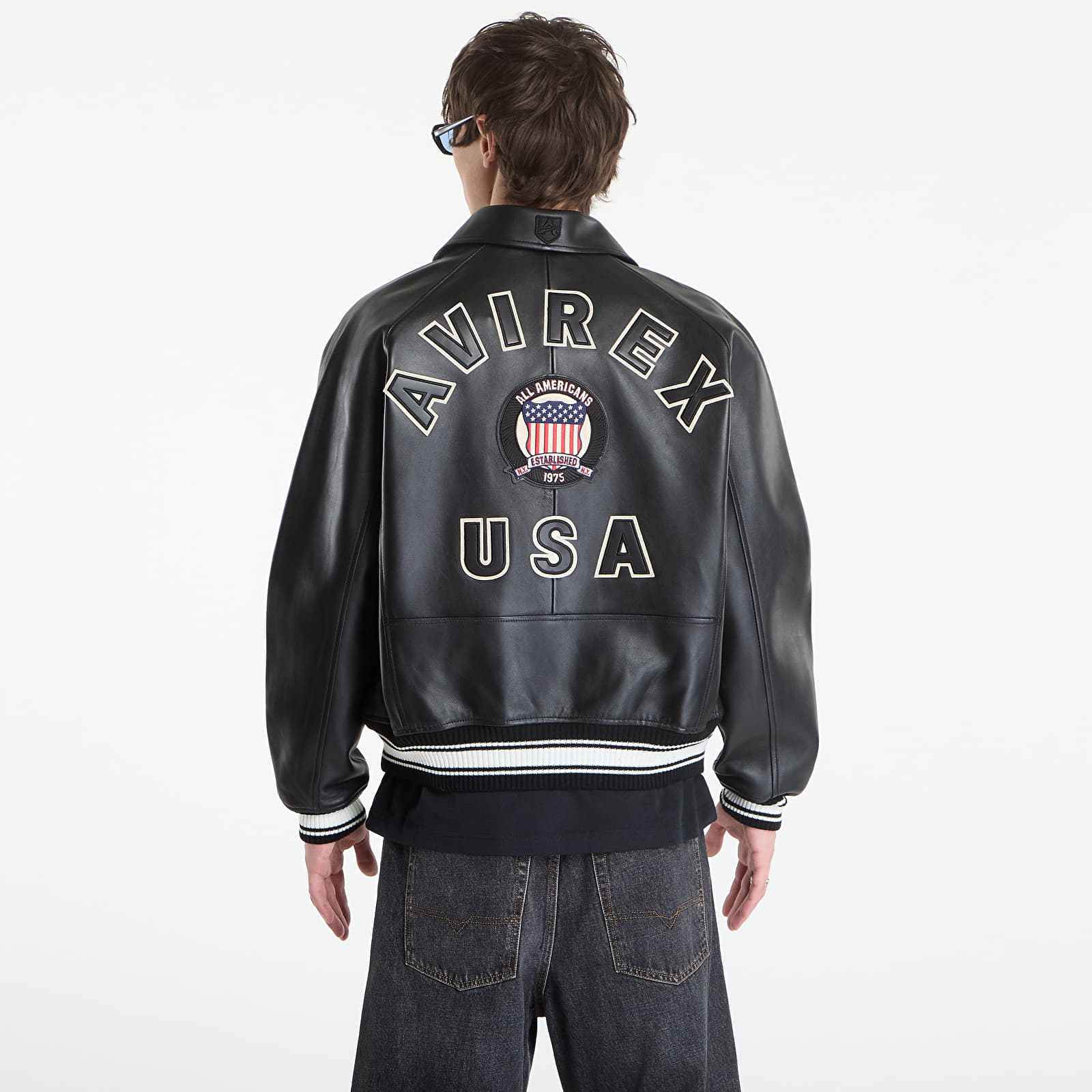 Jacken Avirex Icon Jacket Black