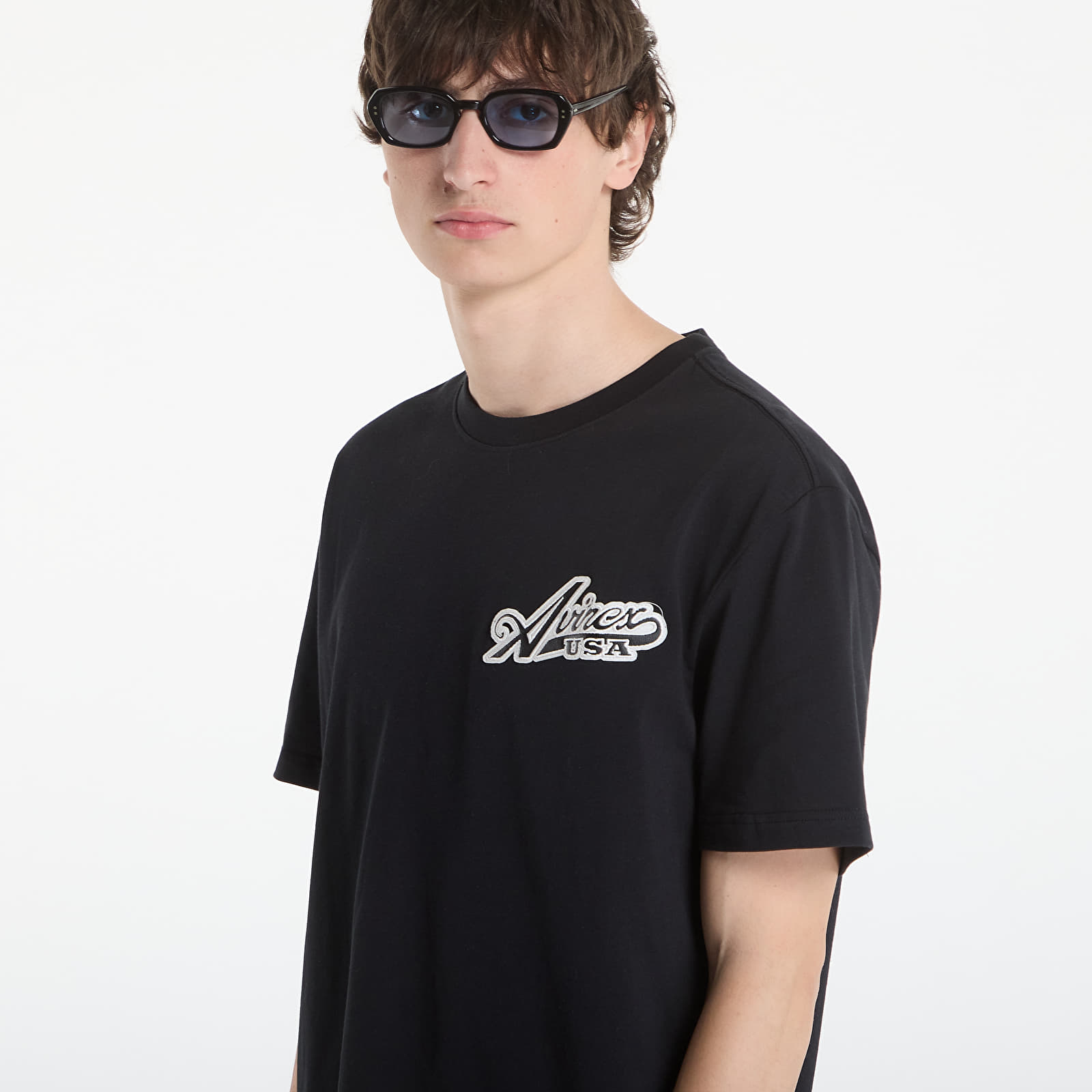 T-Shirts Avirex Script Tee Black