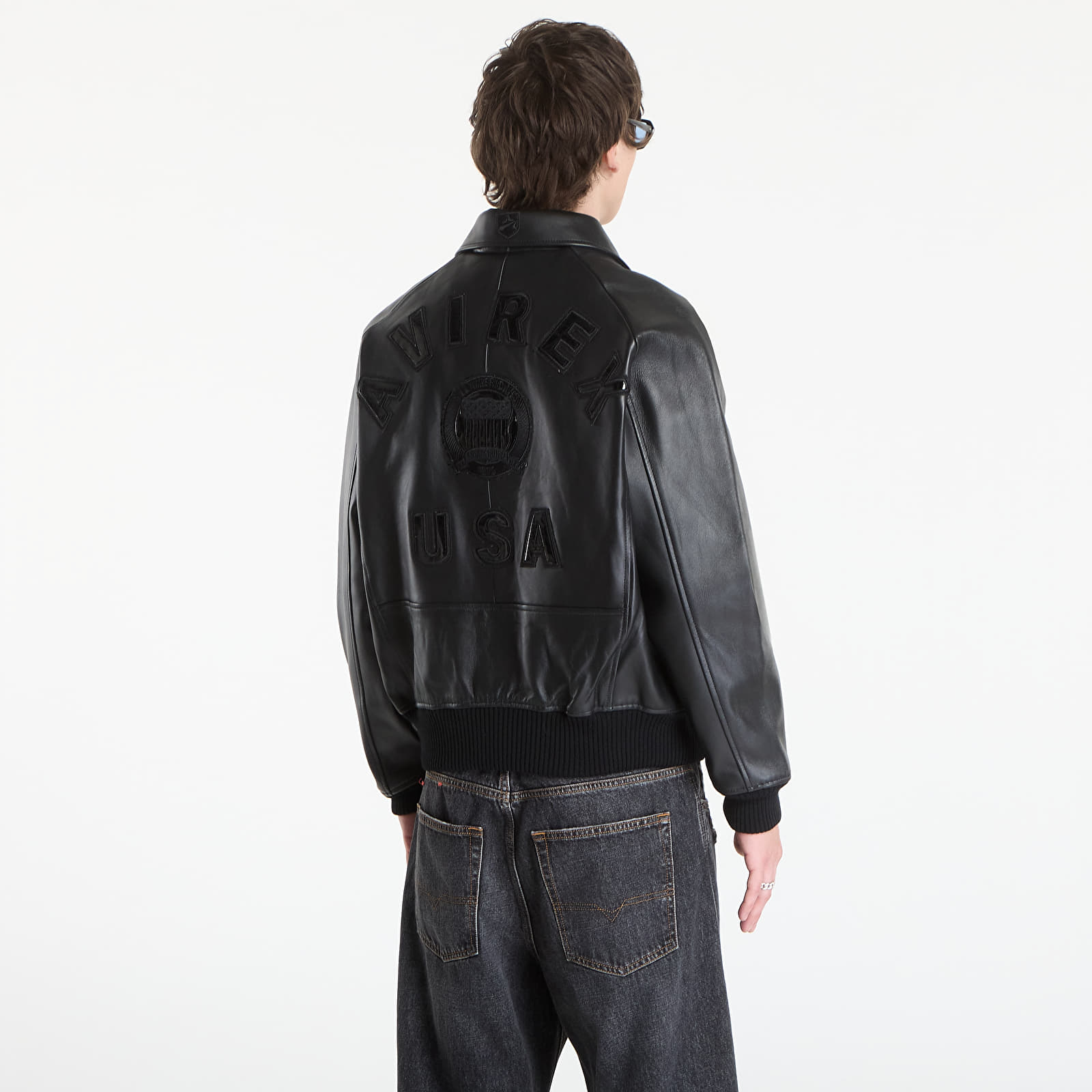 Jacken Avirex Black Icon Jacket Black