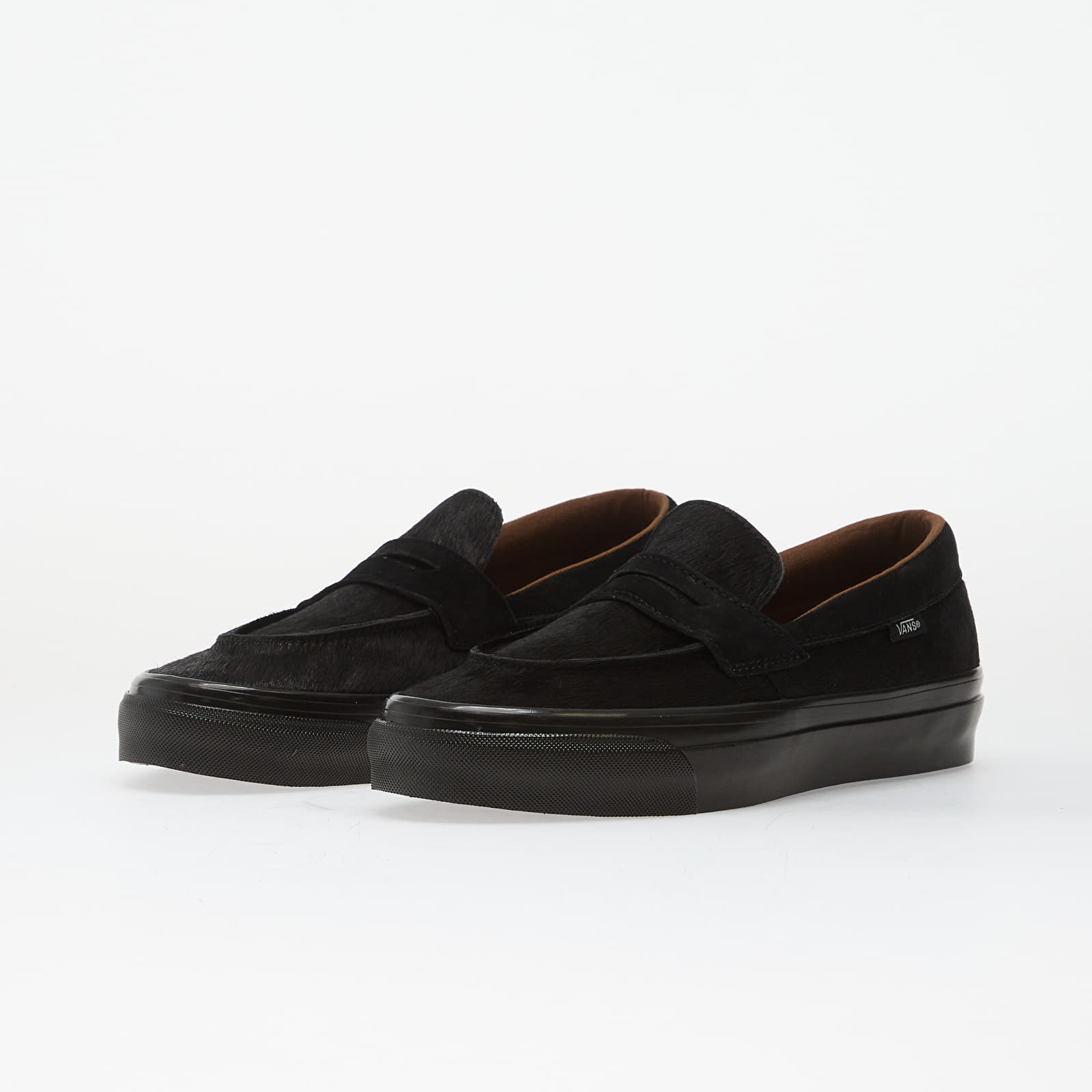 Sko til mænd Vans LX Loafer 53 Pony Hair Black