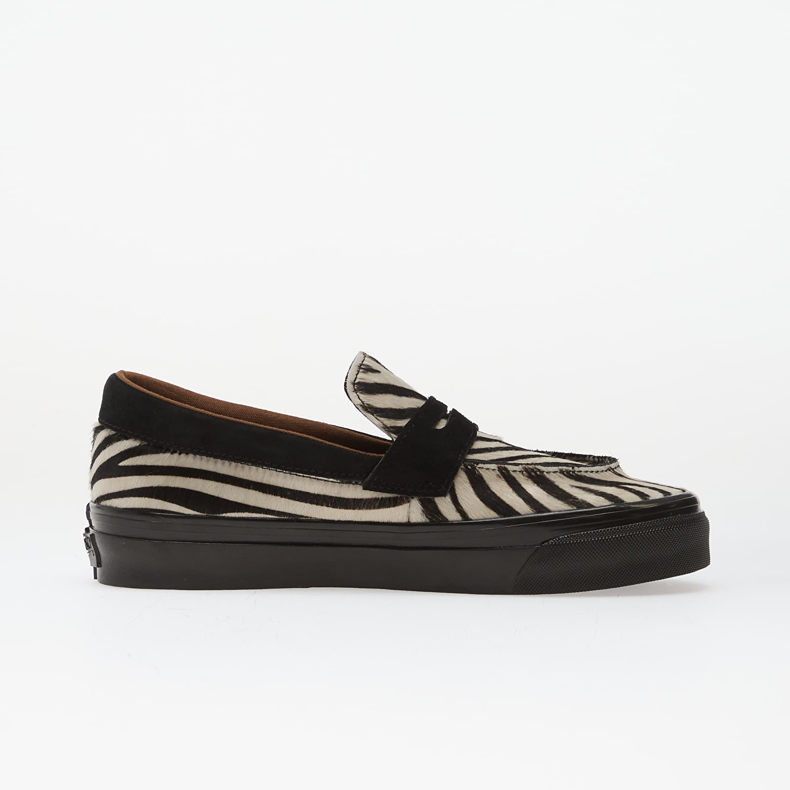 Chaussures et baskets homme Vans LX Loafer 53 Pony Hair Zebra