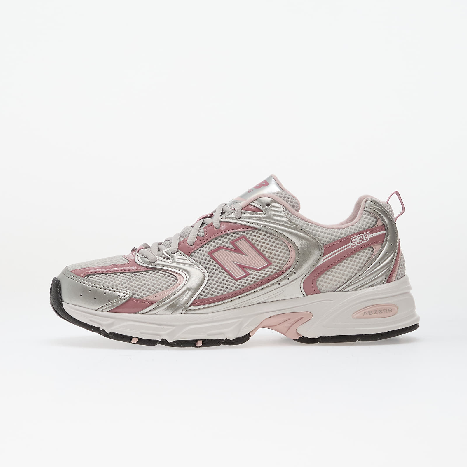 Zapatillas Hombre New Balance 530 Silver Metallic/ Rosewood