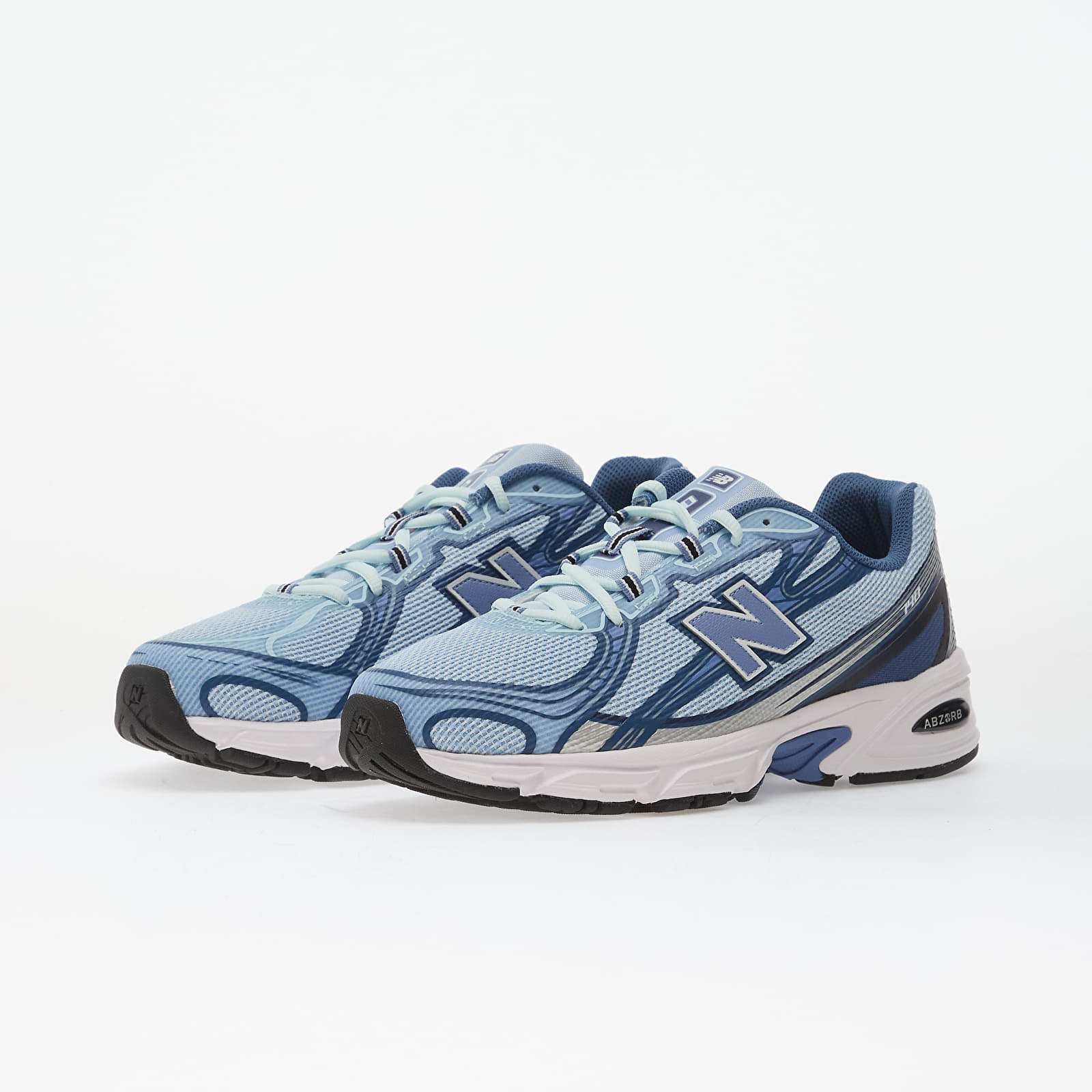 Herren Sneaker und Schuhe New Balance 740N Oxford Blue/ Magic Blue