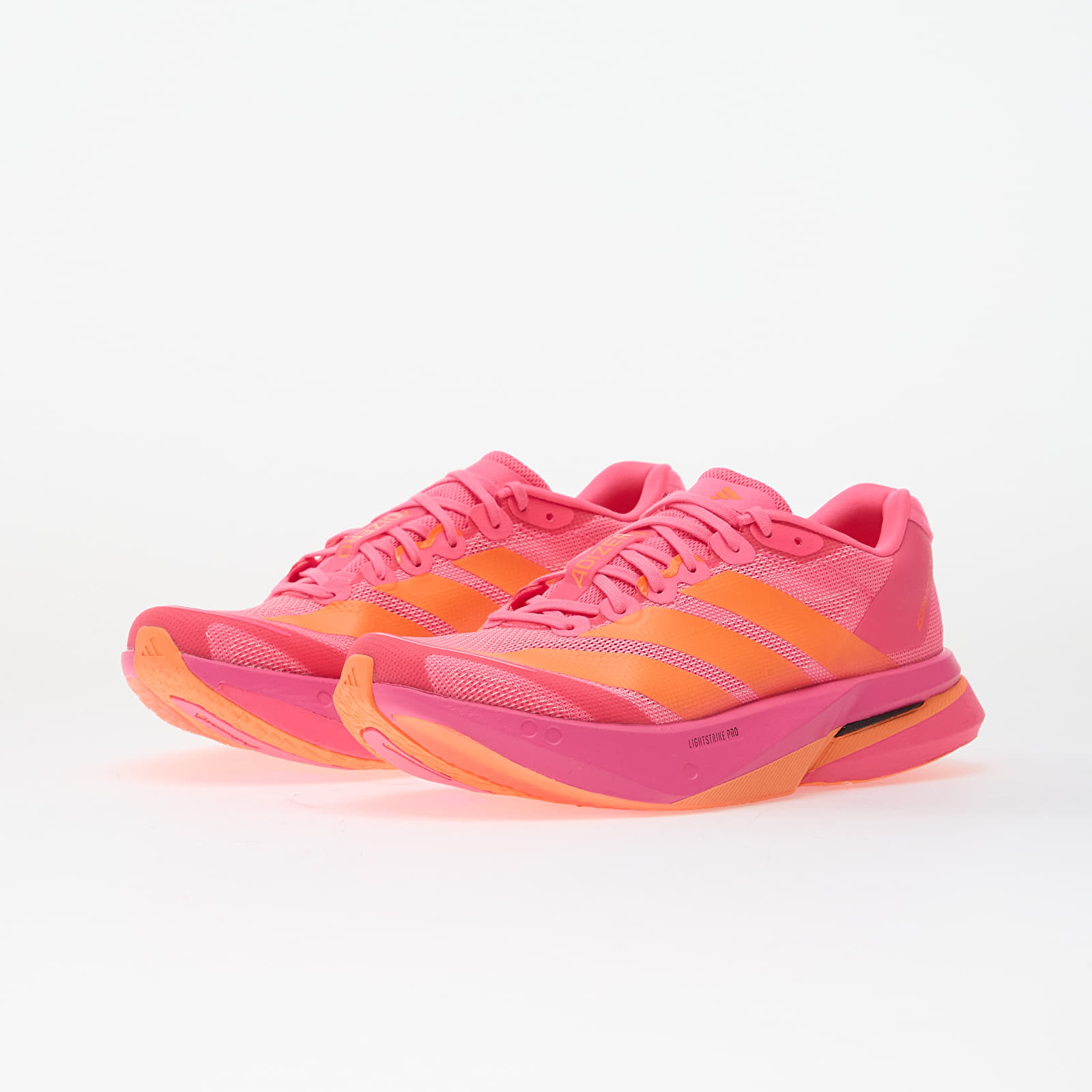 Dámske topánky a tenisky adidas Adizero Boston 13 Running Lucid Pink/ Lucid Orange/ Iron Met.