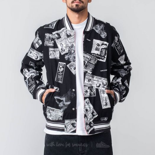 Huf peep discount show varsity jacket