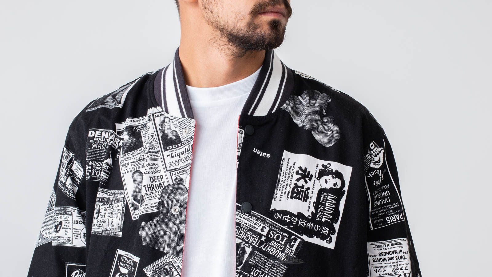 Huf peep on sale show varsity jacket