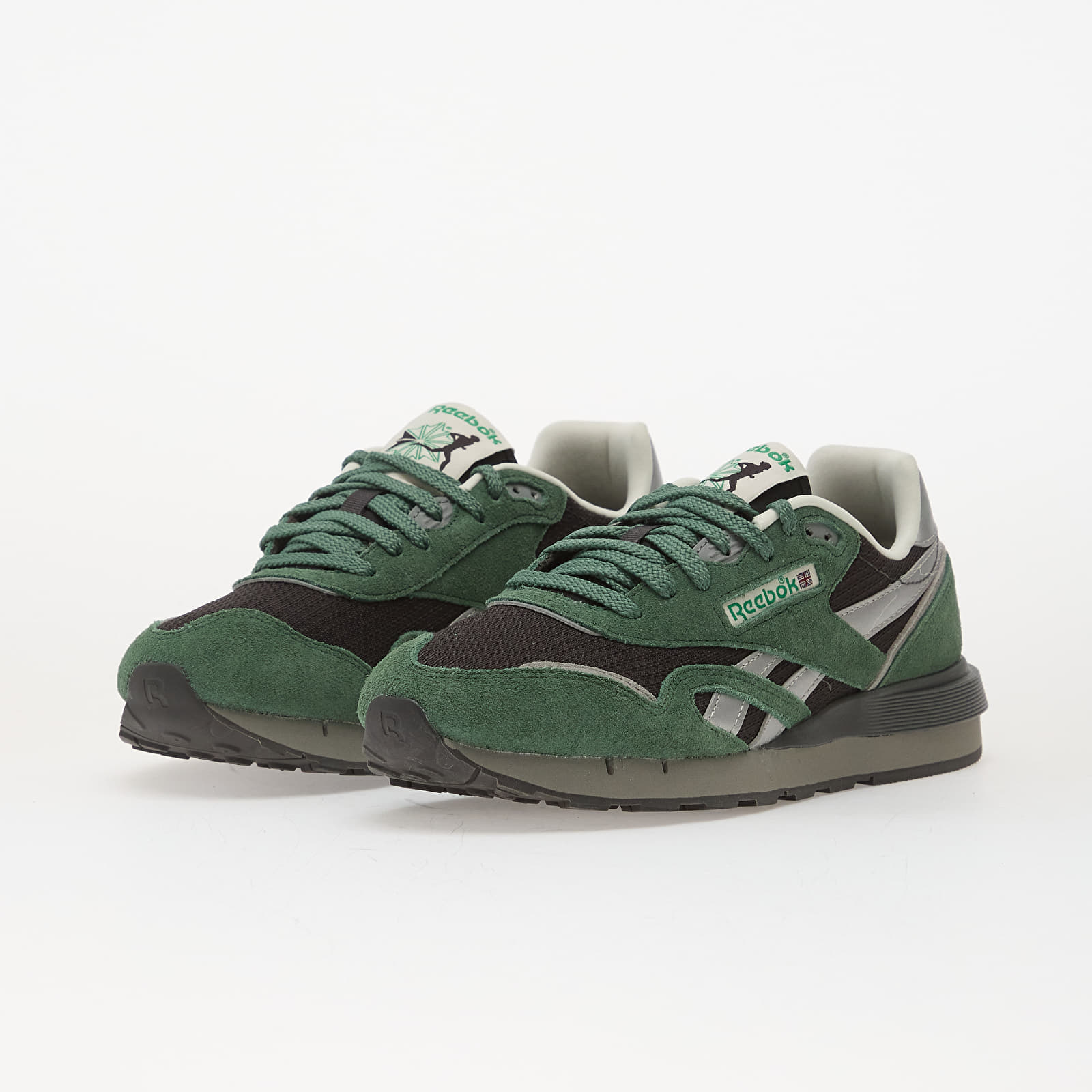 Meeste kingad Reebok Classic Nylon 89 Field Green/ Black/ Grey3