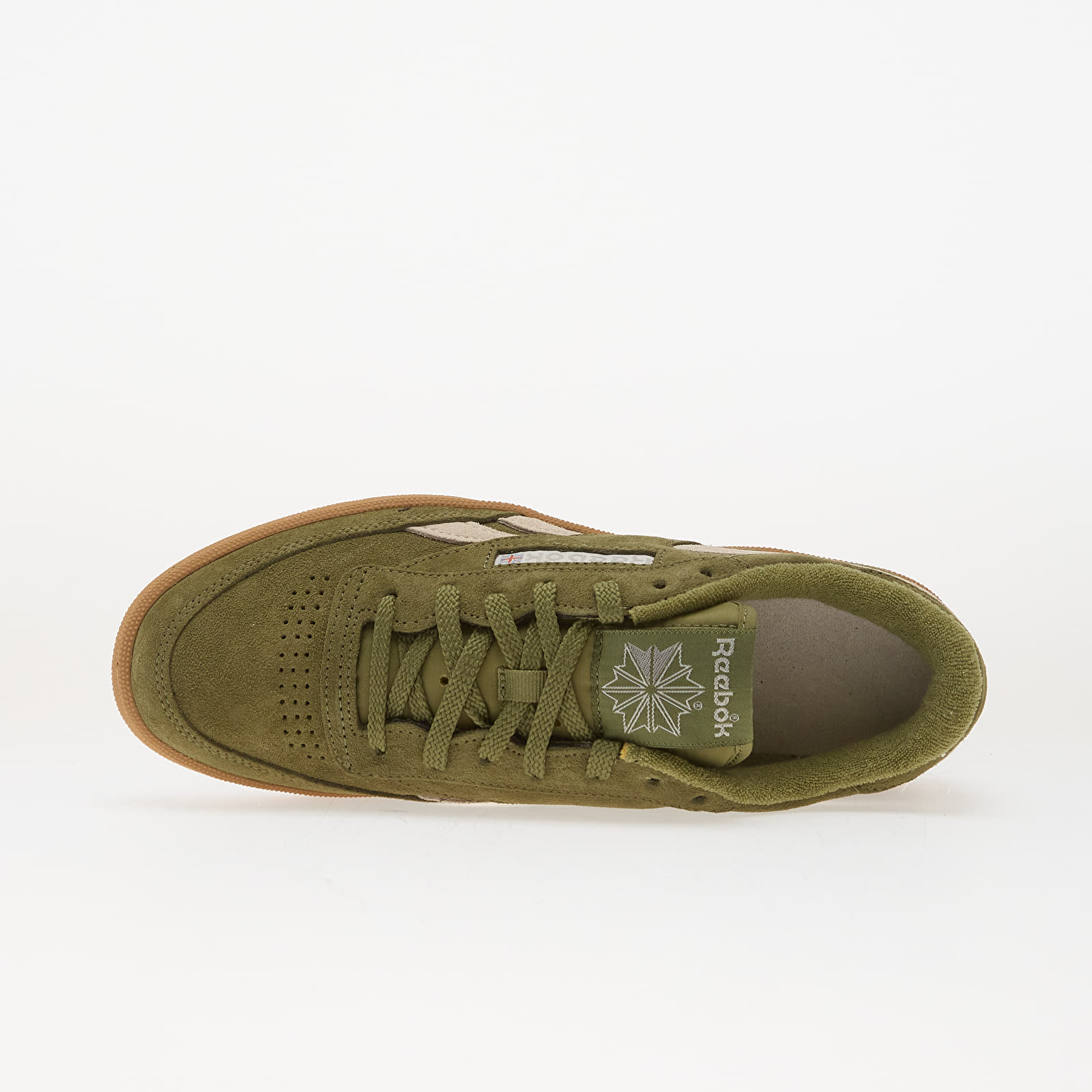 Men's shoes Reebok Club C Revenge Vintage Gritty Green/ Alabaster/ Gum
