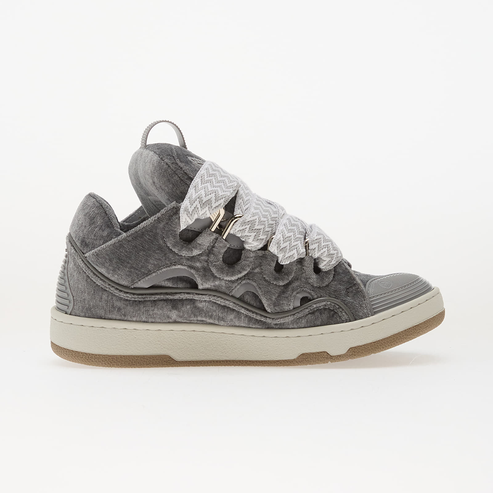 Men's shoes Lanvin Curb Sneakers Grey/ Grey