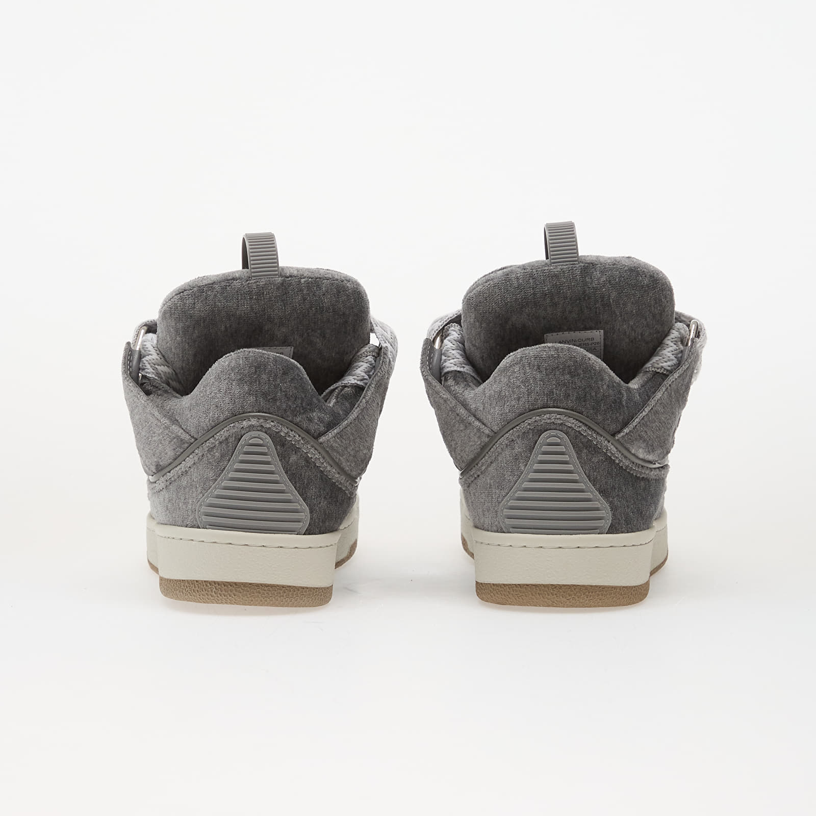 Men's shoes Lanvin Curb Sneakers Grey/ Grey