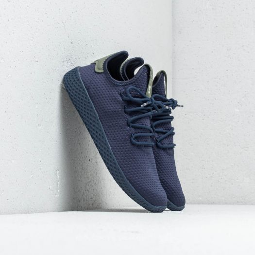 Kids' sneakers and shoes adidas x Pharrell Williams Tennis HU J Collegiate  Navy/ Collegiate Navy/ Off White | Footshop