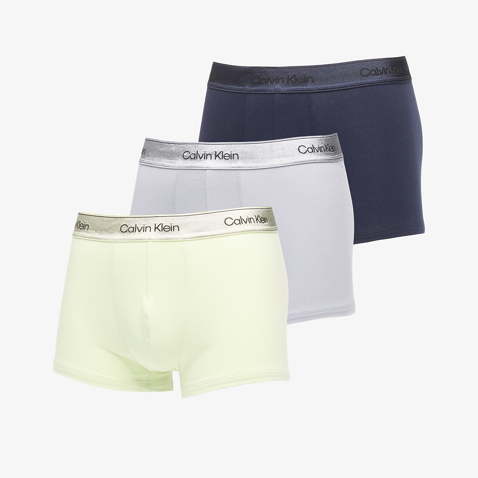 Боксерки Calvin Klein Trunk 3-Pack Green S