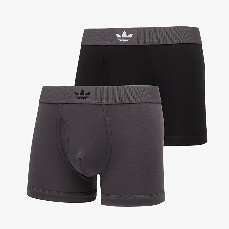 Trenky adidas Trunk 2-Pack Black
