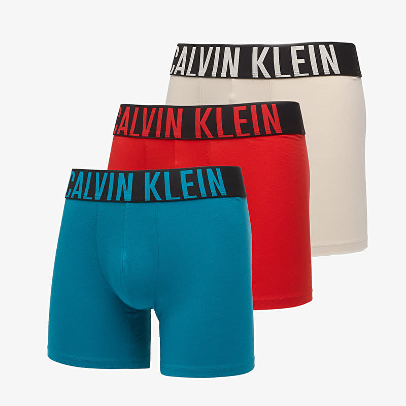 Calvin Klein Boxer Brief 3-Pack Brown