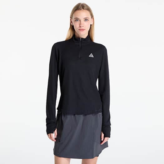 Nike ACG Women's Dri-FIT 1/2-Zip Trail Running Top Black/ Black/ Summit White
