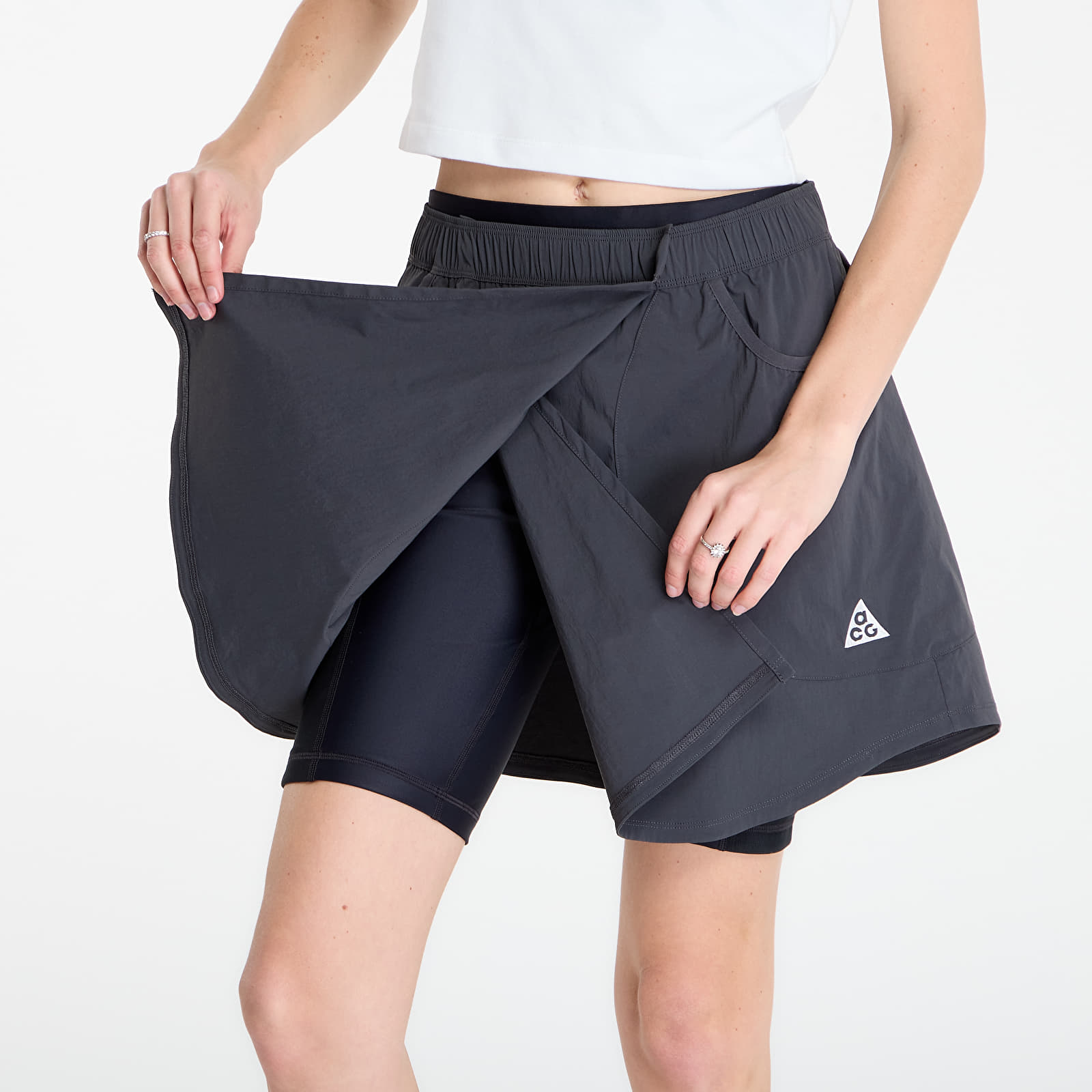 Sijonai Nike ACG "Five Towers" Women's Skort Anthracite/ Anthracite/ Summit White