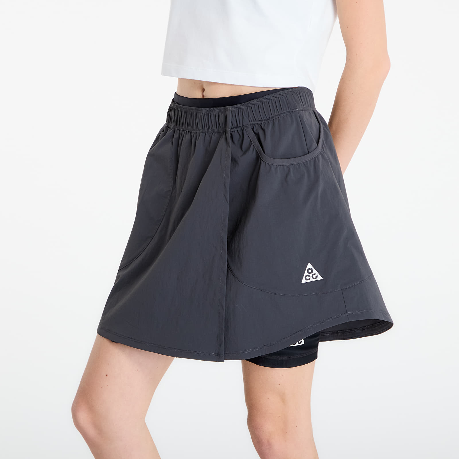 Sijonai Nike ACG "Five Towers" Women's Skort Anthracite/ Anthracite/ Summit White