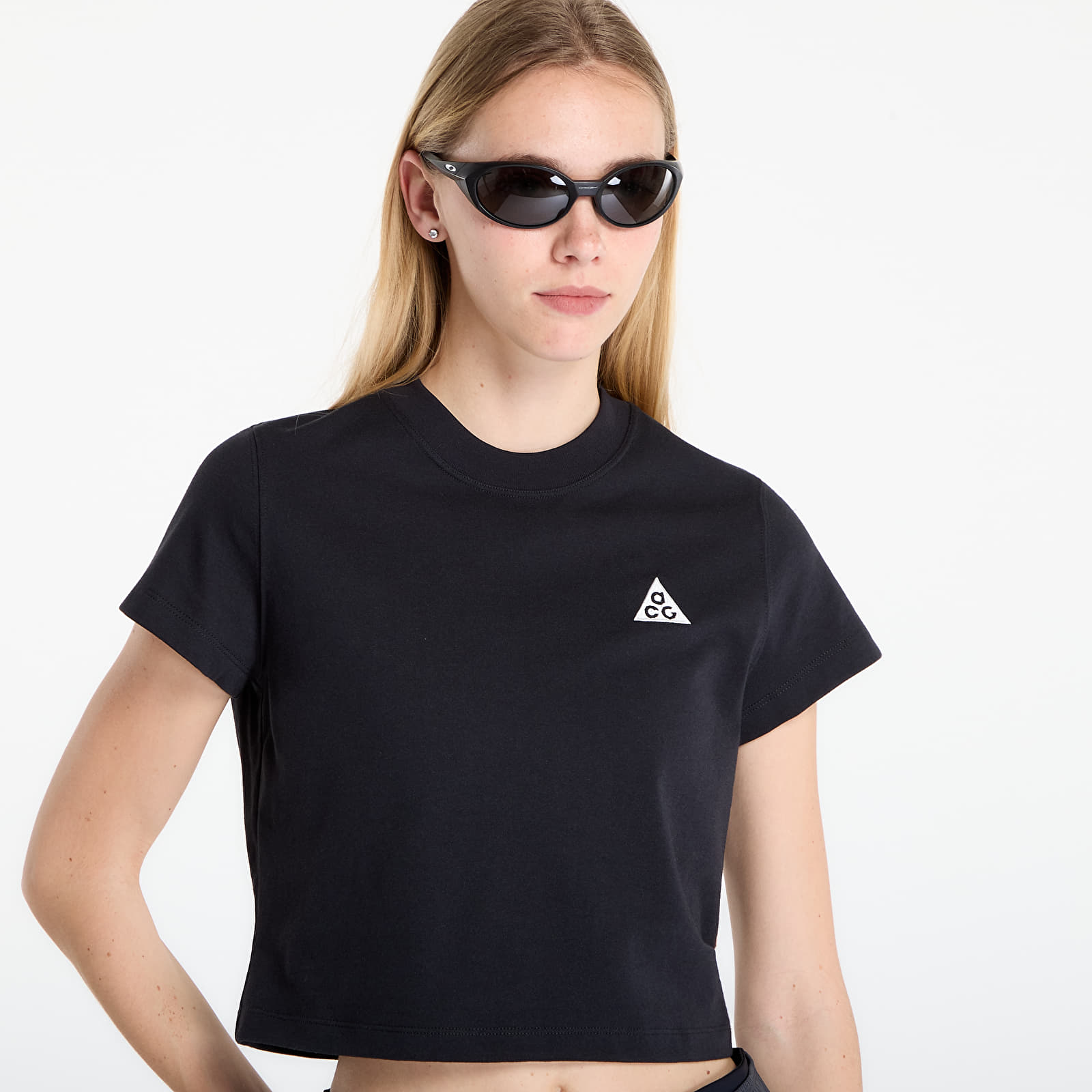 Majice i košulje Nike ACG Women's Dri-FIT Short-Sleeve Top Black/ Summit White