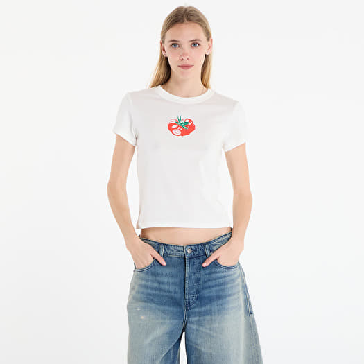 Tričko Nike Sportswear Chill Knit Women's Slim Cropped T-Shirt Sail