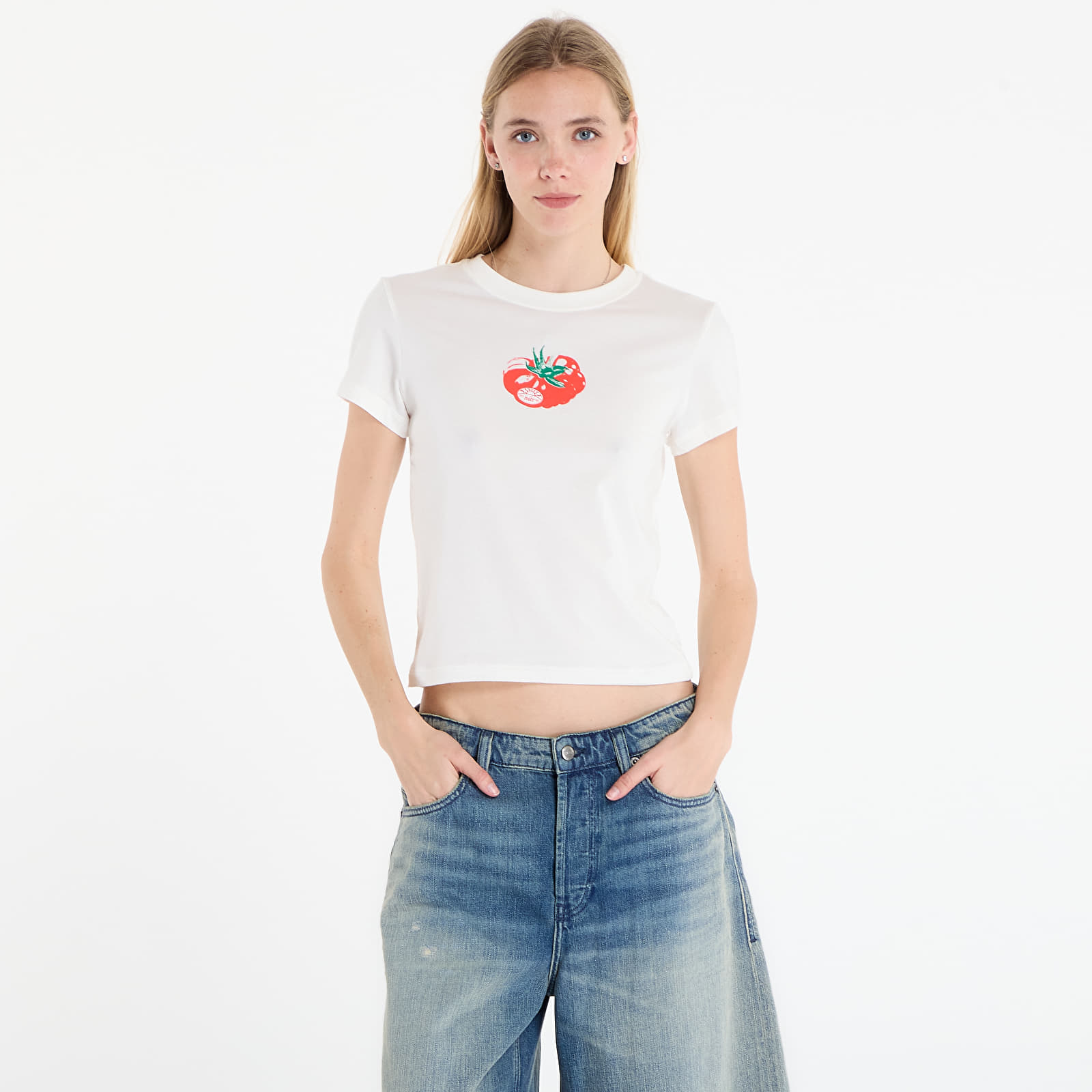 T-shirts Nike Sportswear Chill Knit Women's Slim Cropped T-Shirt Sail