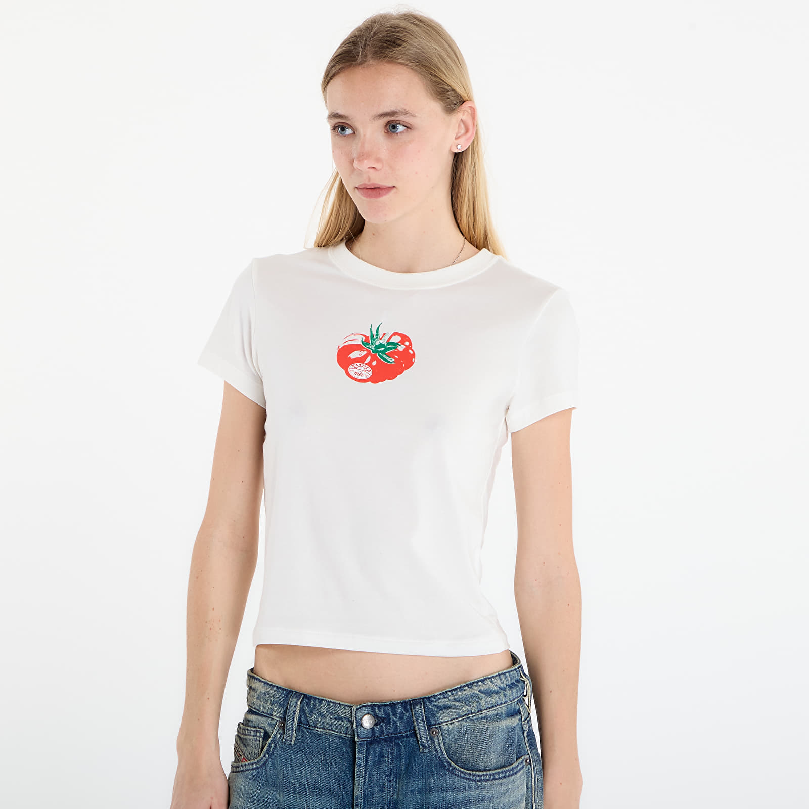 T-shirts Nike Sportswear Chill Knit Women's Slim Cropped T-Shirt Sail