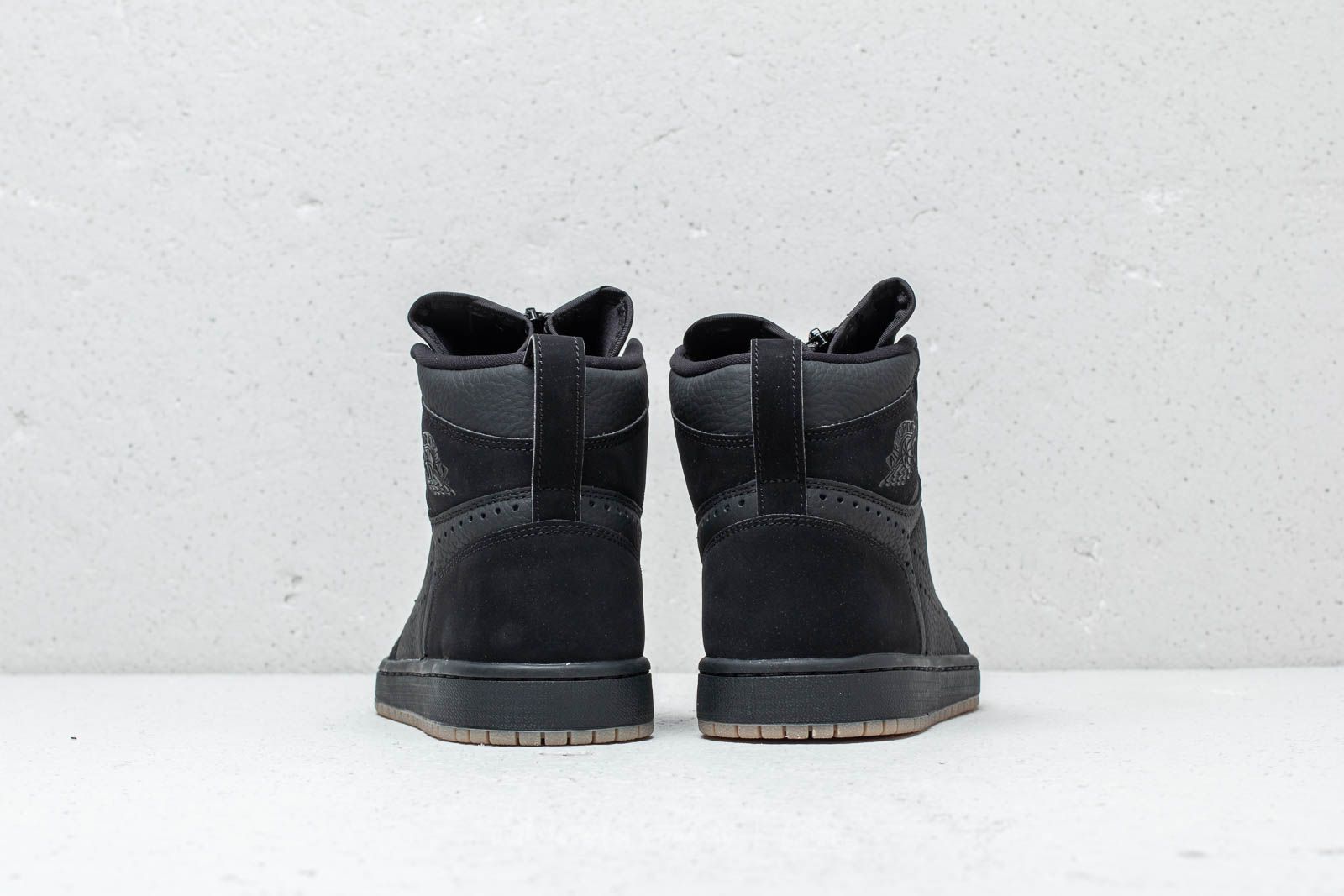 Pánské tenisky a boty Air Jordan 1 High Zip Black/ University Red-Black
