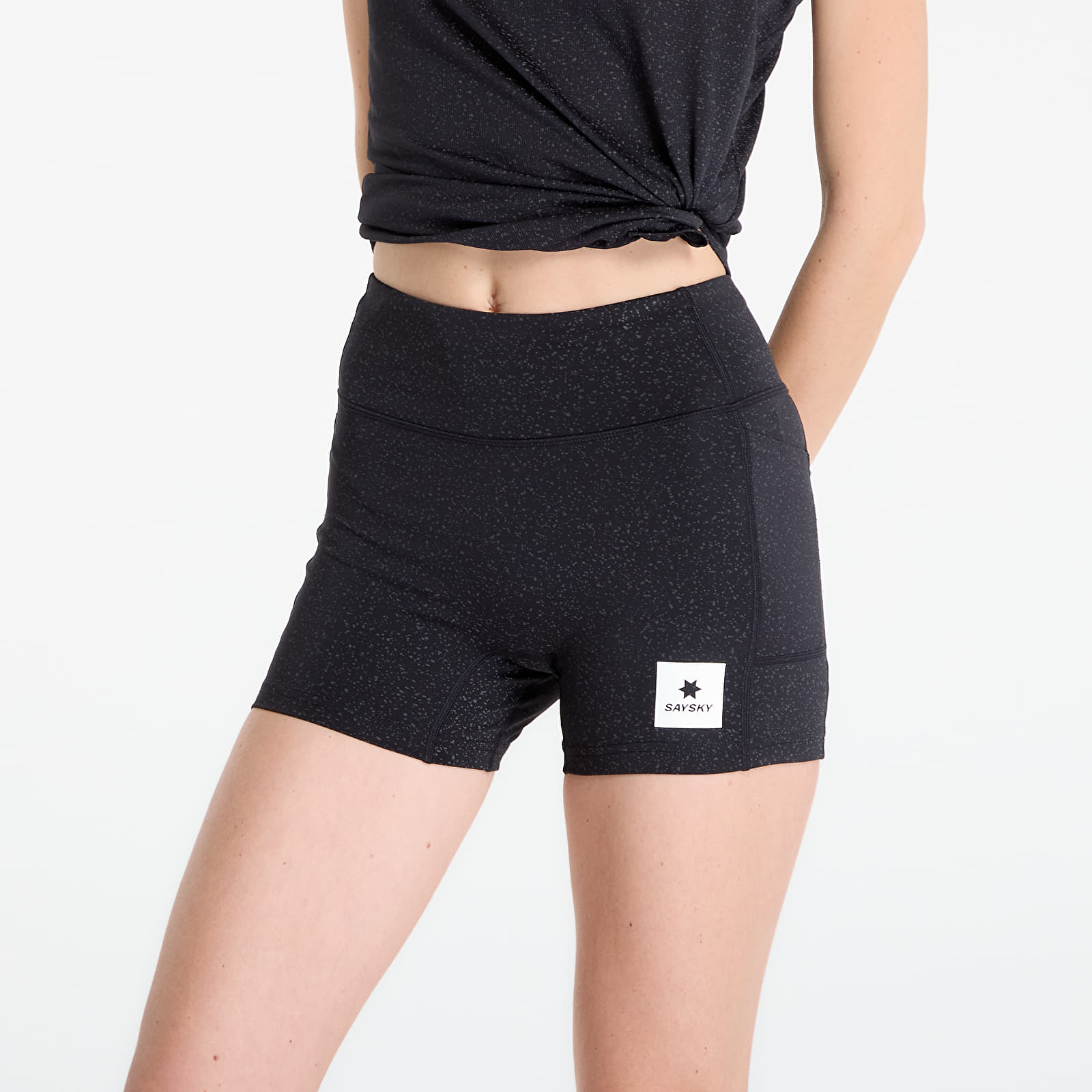 Shorts SAYSKY W Universe Combat+ Short Tights 4" Black Universe