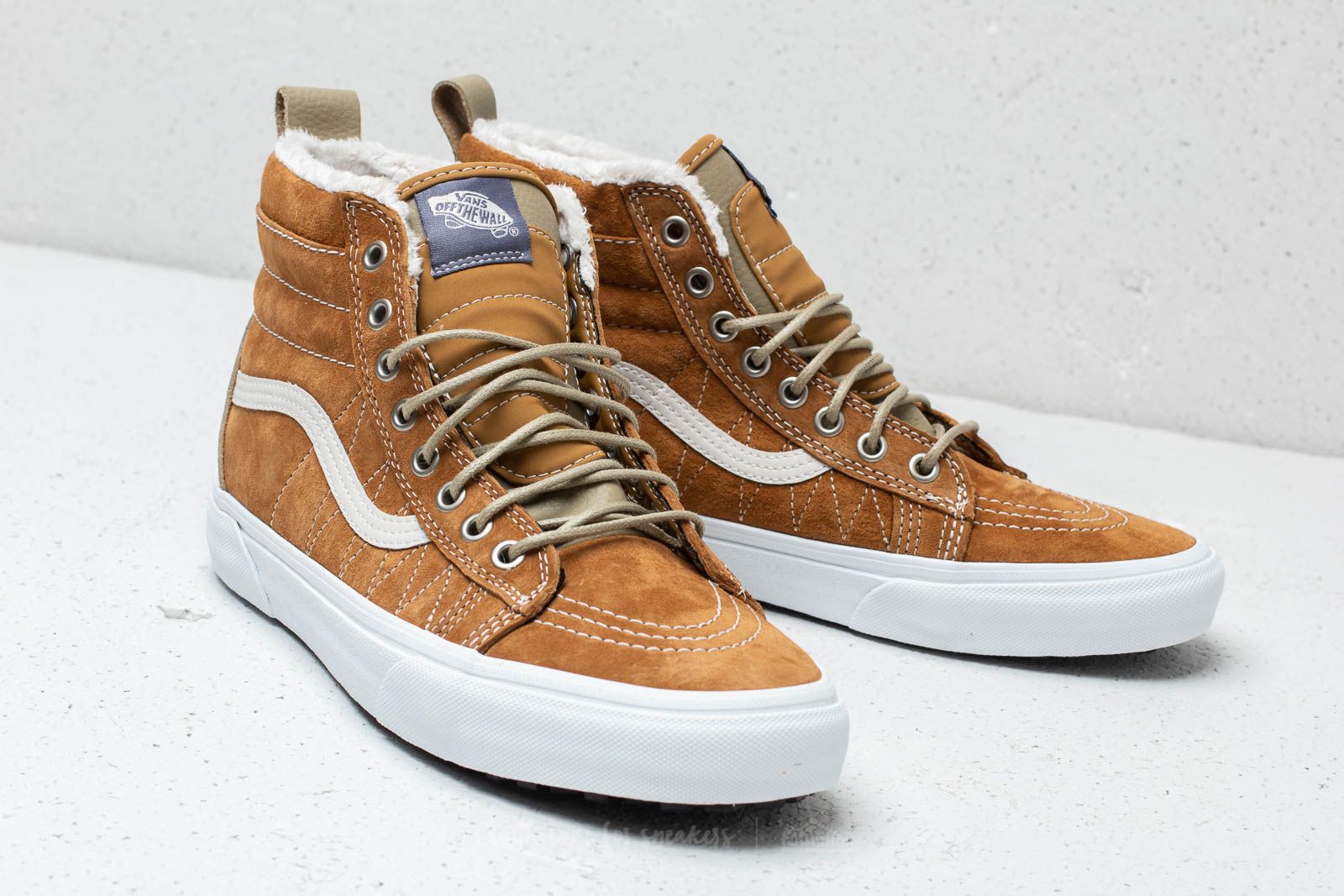 Men s shoes Vans Sk8 Hi MTE Cumin Slate Green Footshop
