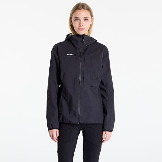 Windbreaker Mammut Ducan Light HS Hooded Jacket Women Black