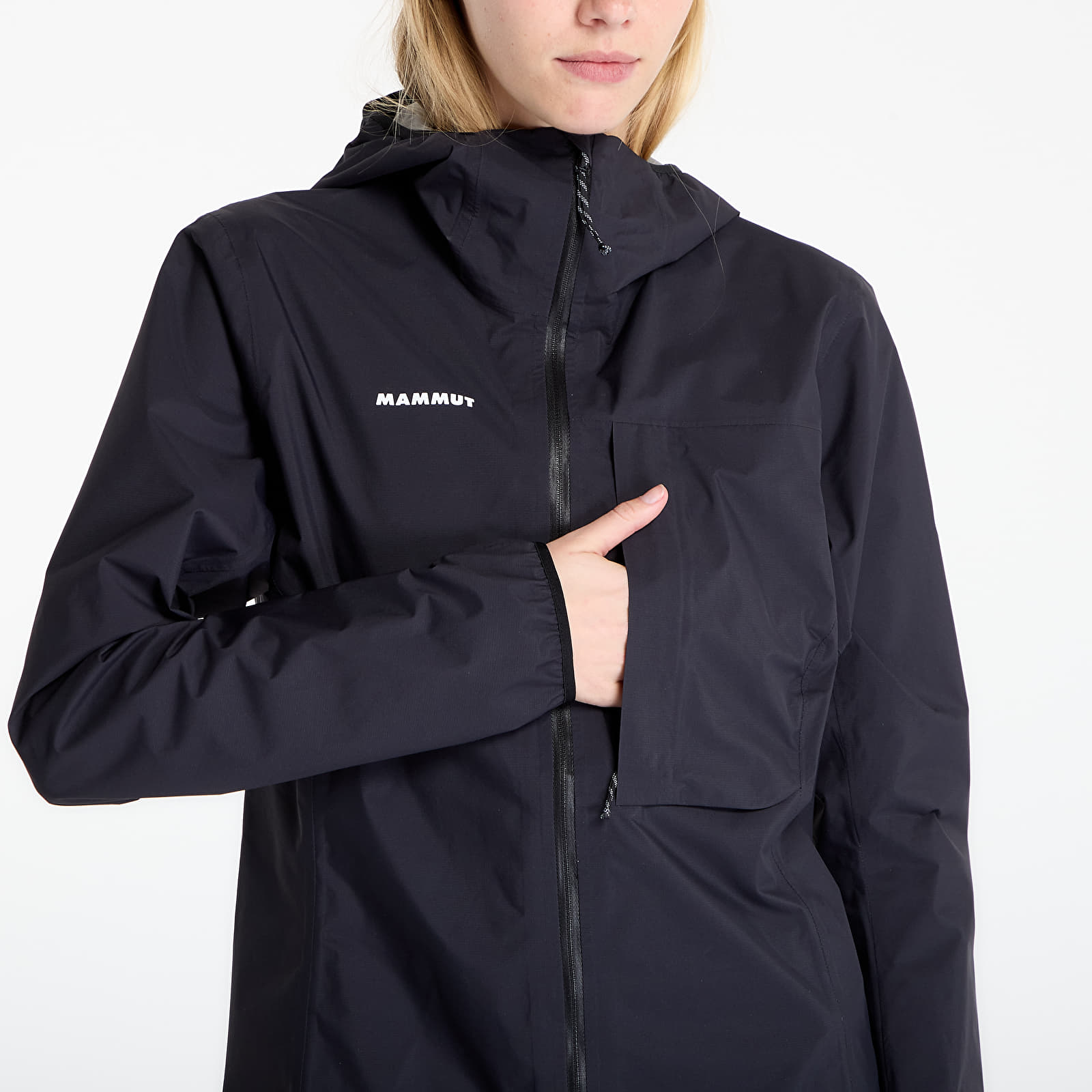 Übergangsjacken Mammut Ducan Light HS Hooded Jacket Women Black