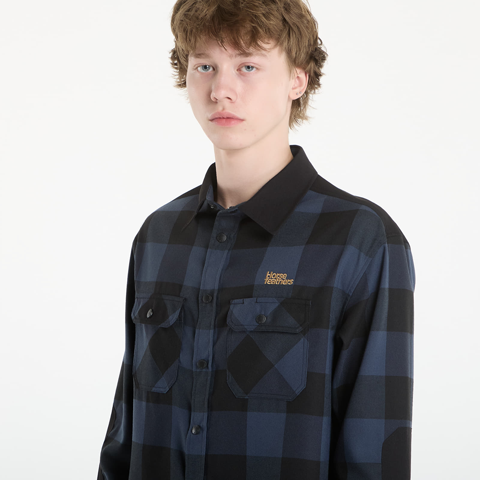 Särgid Horsefeathers Prom Shirt Indigo